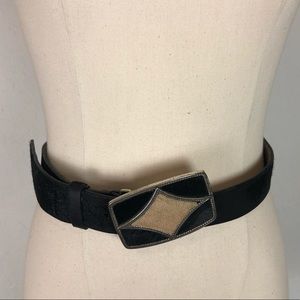 Oscar de la Renta leather belt
